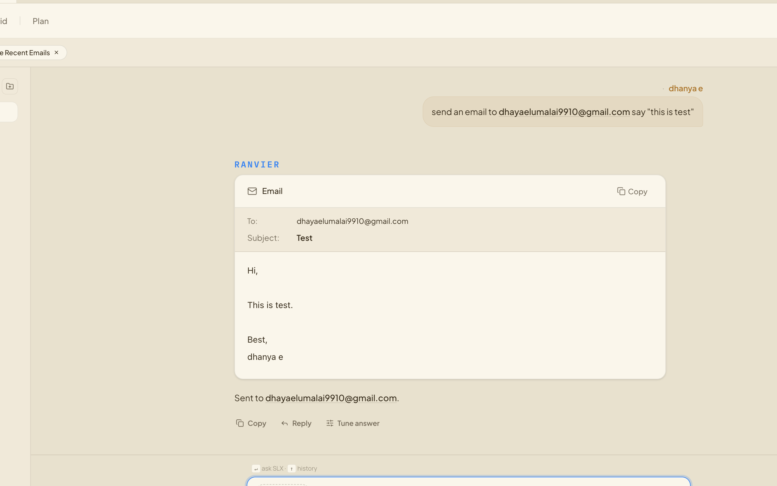 Dobot — Ask in plain English