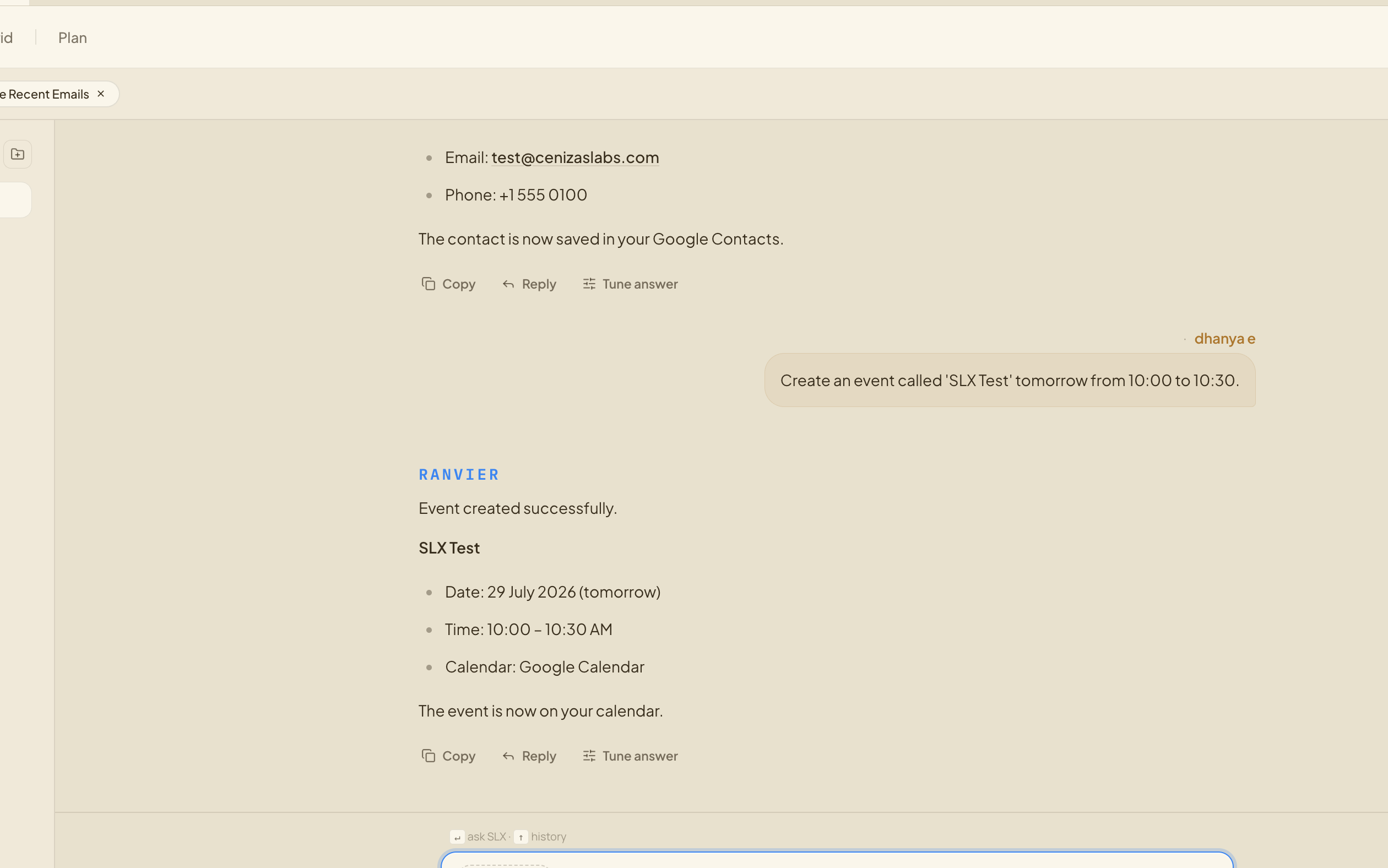Dobot — Ask in plain English
