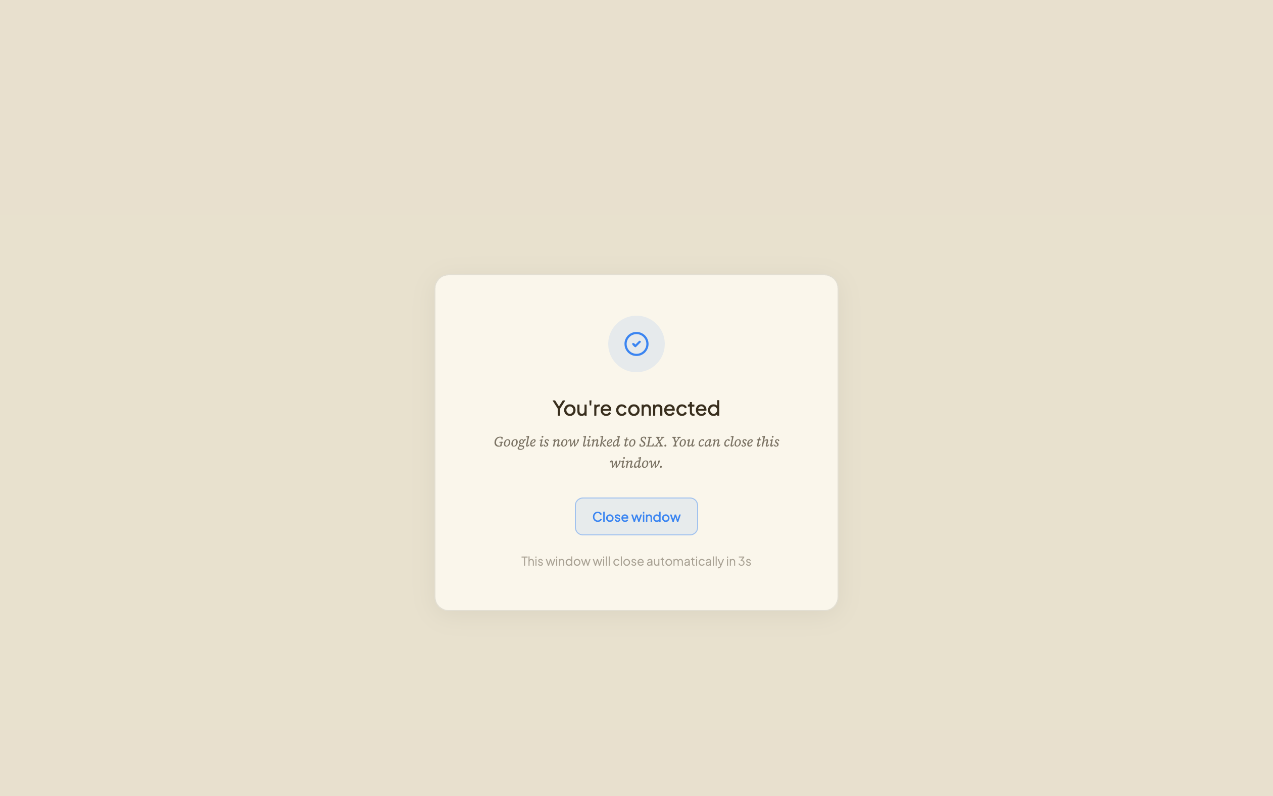 Review the access requested, then approve.